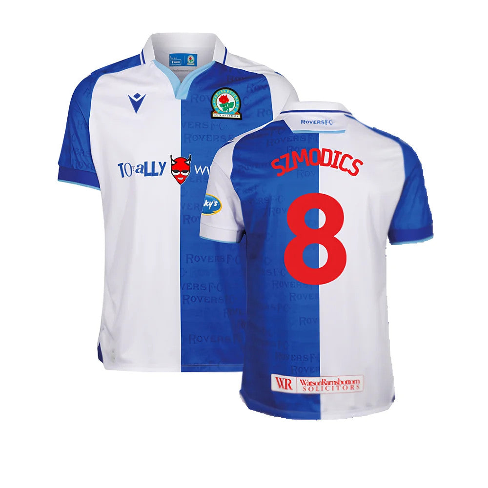 2023-2024 Blackburn Rovers Home Shirt (Szmodics 8)_0