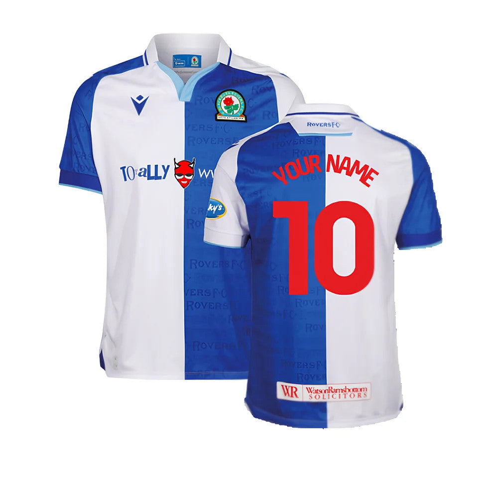 2023-2024 Blackburn Rovers Home Shirt (Your Name)_0