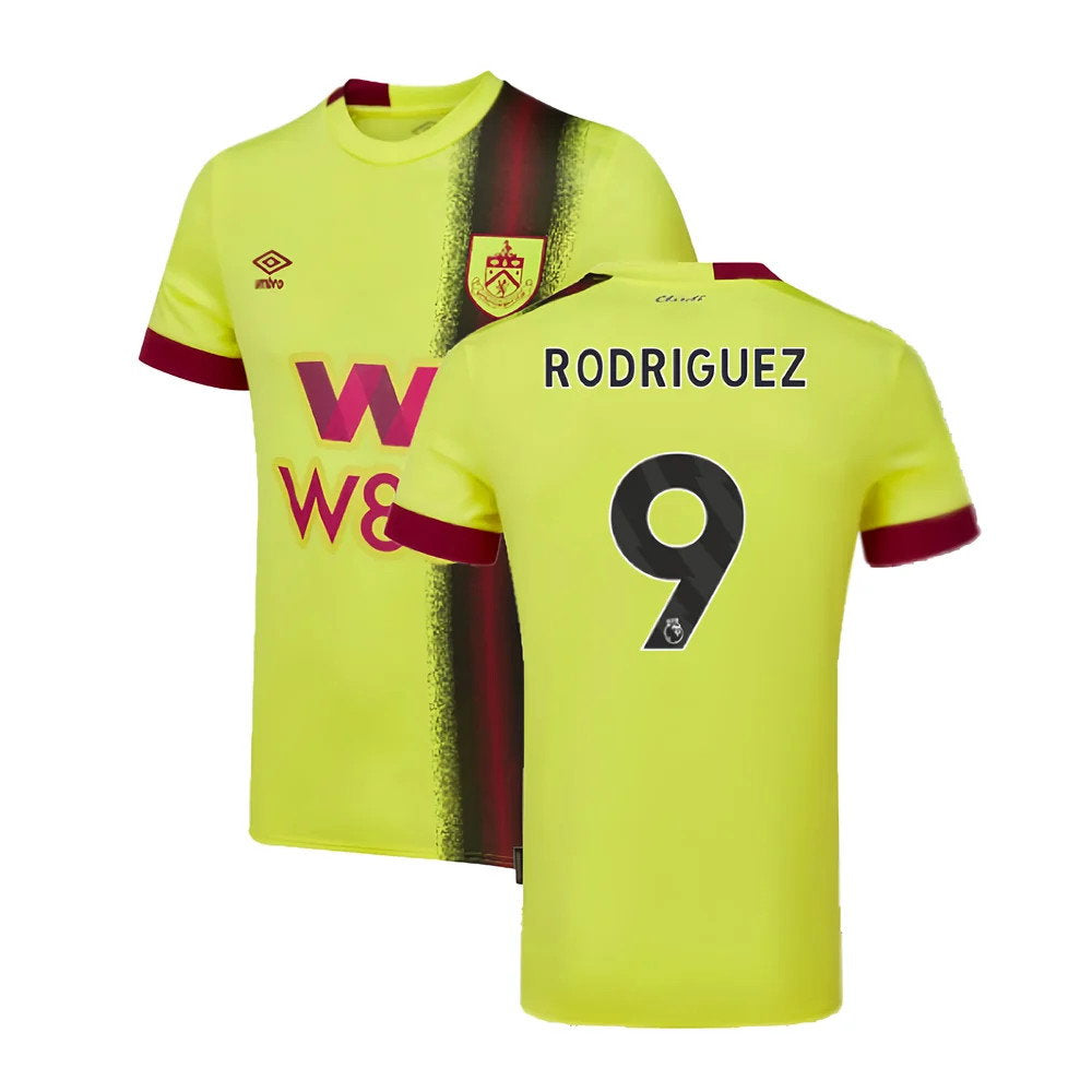 2023-2024 Burnley Away Shirt (RODRIGUEZ 9)_0