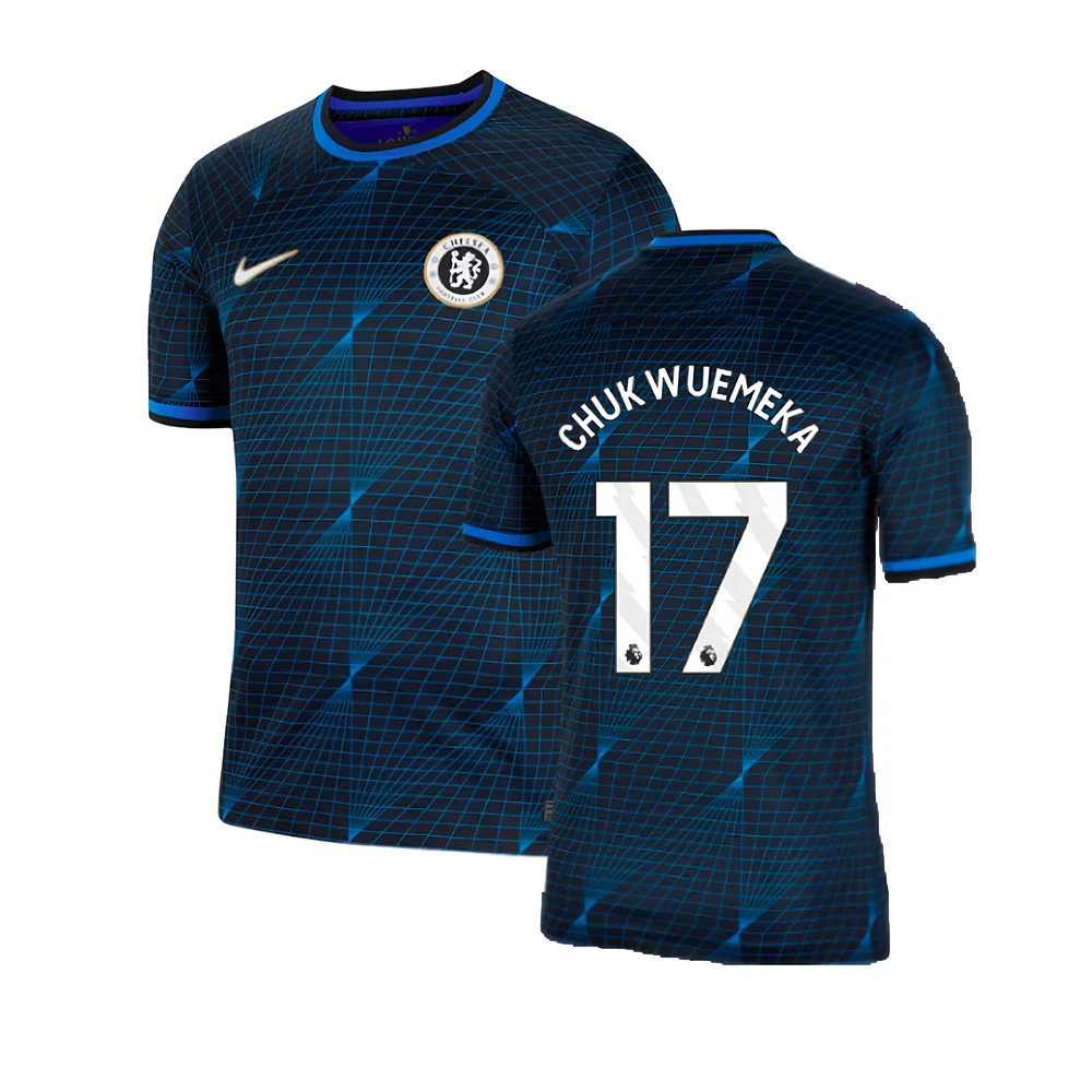 2023-2024 Chelsea Away Football Shirt (Chukwuemeka 17)_0