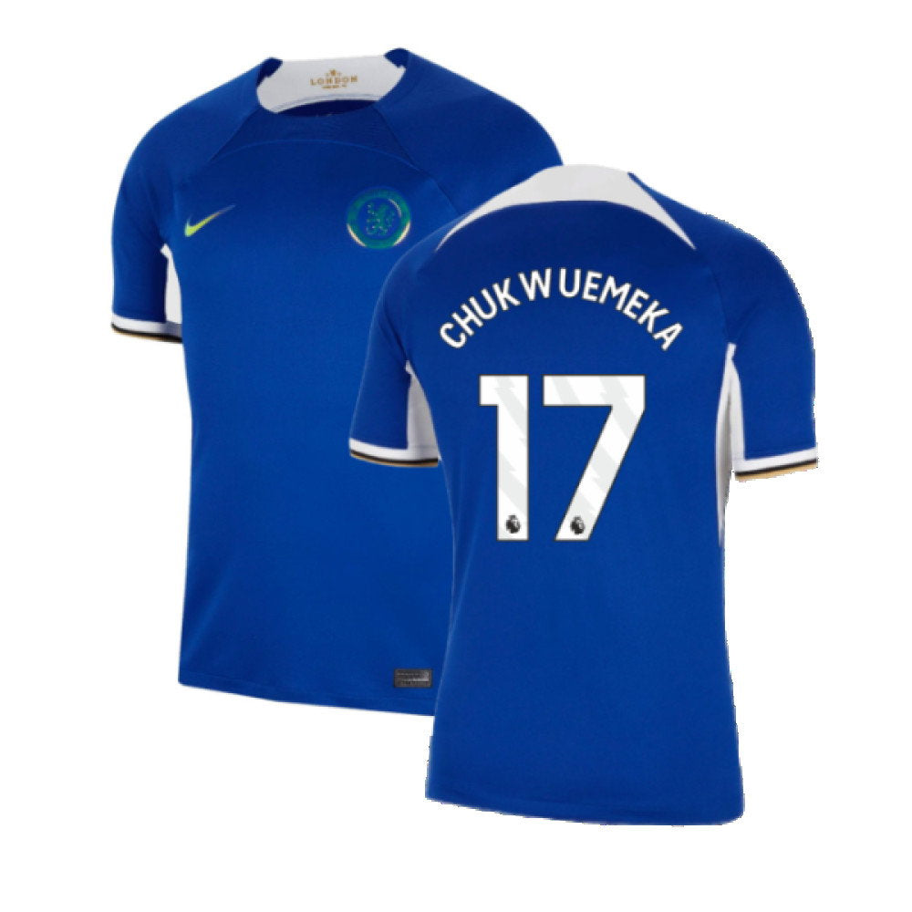 2023-2024 Chelsea Home Shirt (Chukwuemeka 17)_0