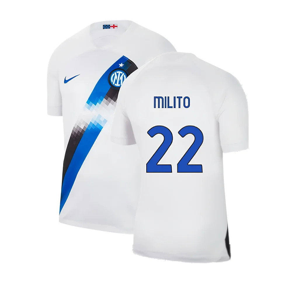 2023-2024 Inter Milan Away Shirt (Milito 22)_0