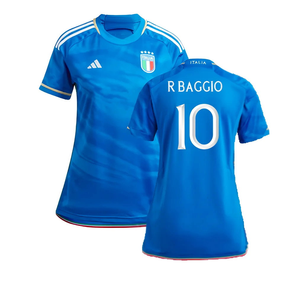 2023-2024 Italy Home Shirt (Ladies) (R BAGGIO 10)_0