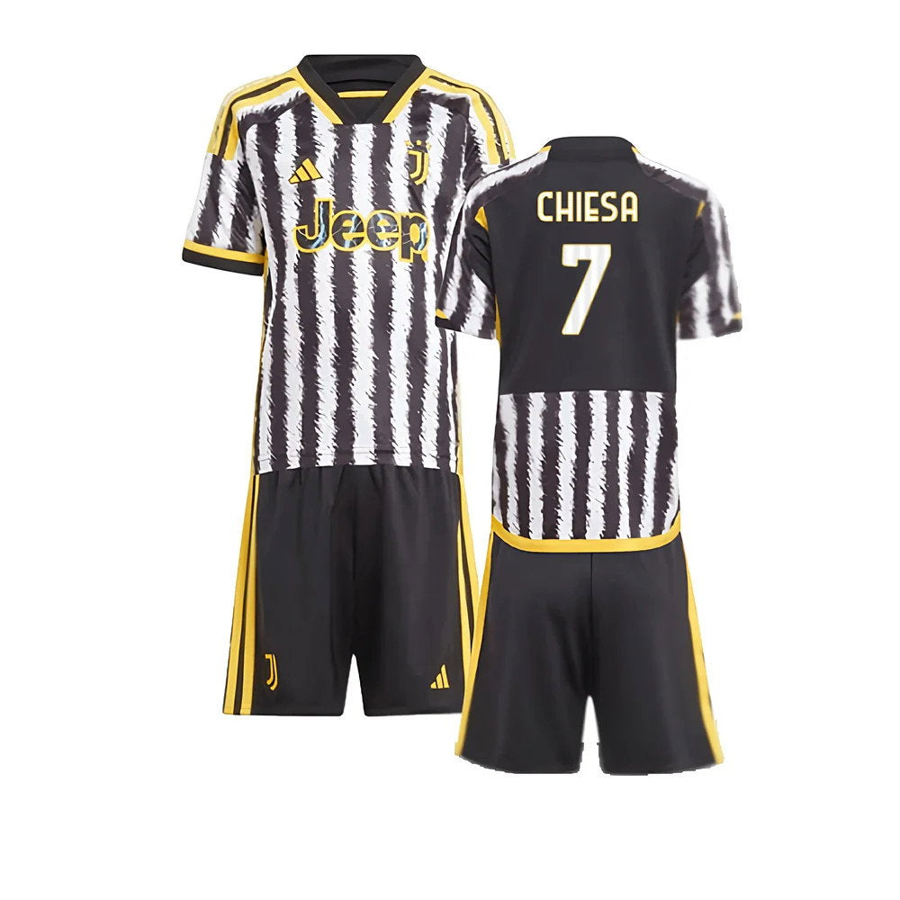 2023-2024 Juventus Home Mini Kit (CHIESA 7)_0