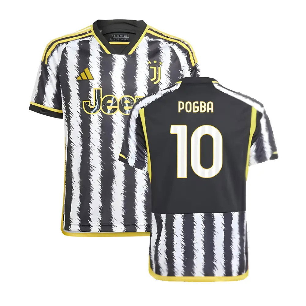 2023-2024 Juventus Home Shirt (Kids) (POGBA 10)_0