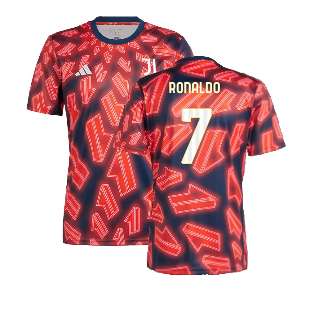 2023-2024 Juventus Pre Match Shirt (Night Indigo) (RONALDO  7)_0