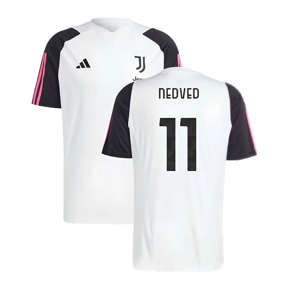 2023-2024 Juventus Training Shirt (White) (NEDVED 11)_0