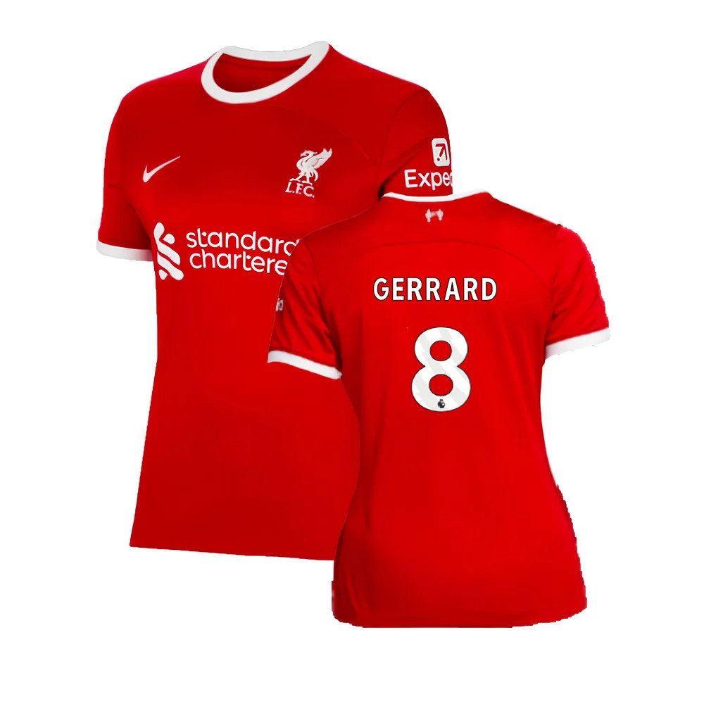 2023-2024 Liverpool Home Shirt (Ladies) (Gerrard 8)_0