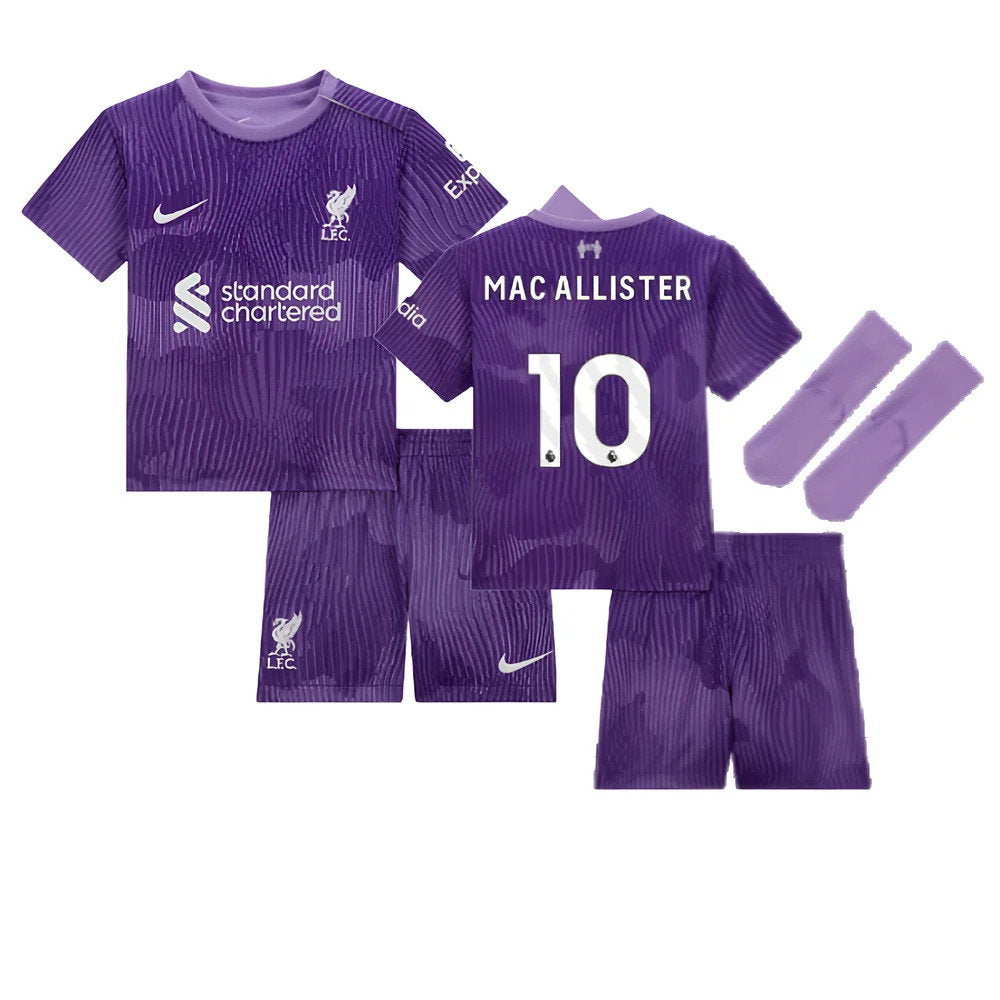 2023-2024 Liverpool Third Baby Kit (Mac Allister 10)_0
