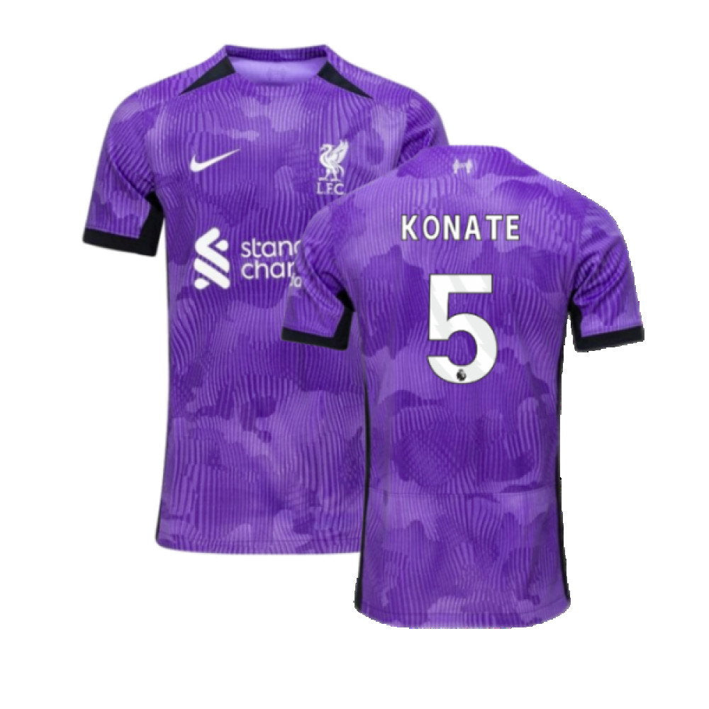 2023-2024 Liverpool Third Shirt (Kids) (Konate 5)_0