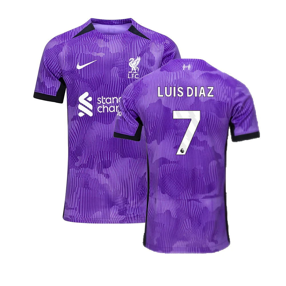 2023-2024 Liverpool Third Shirt (Kids) (Luis Diaz 7)_0