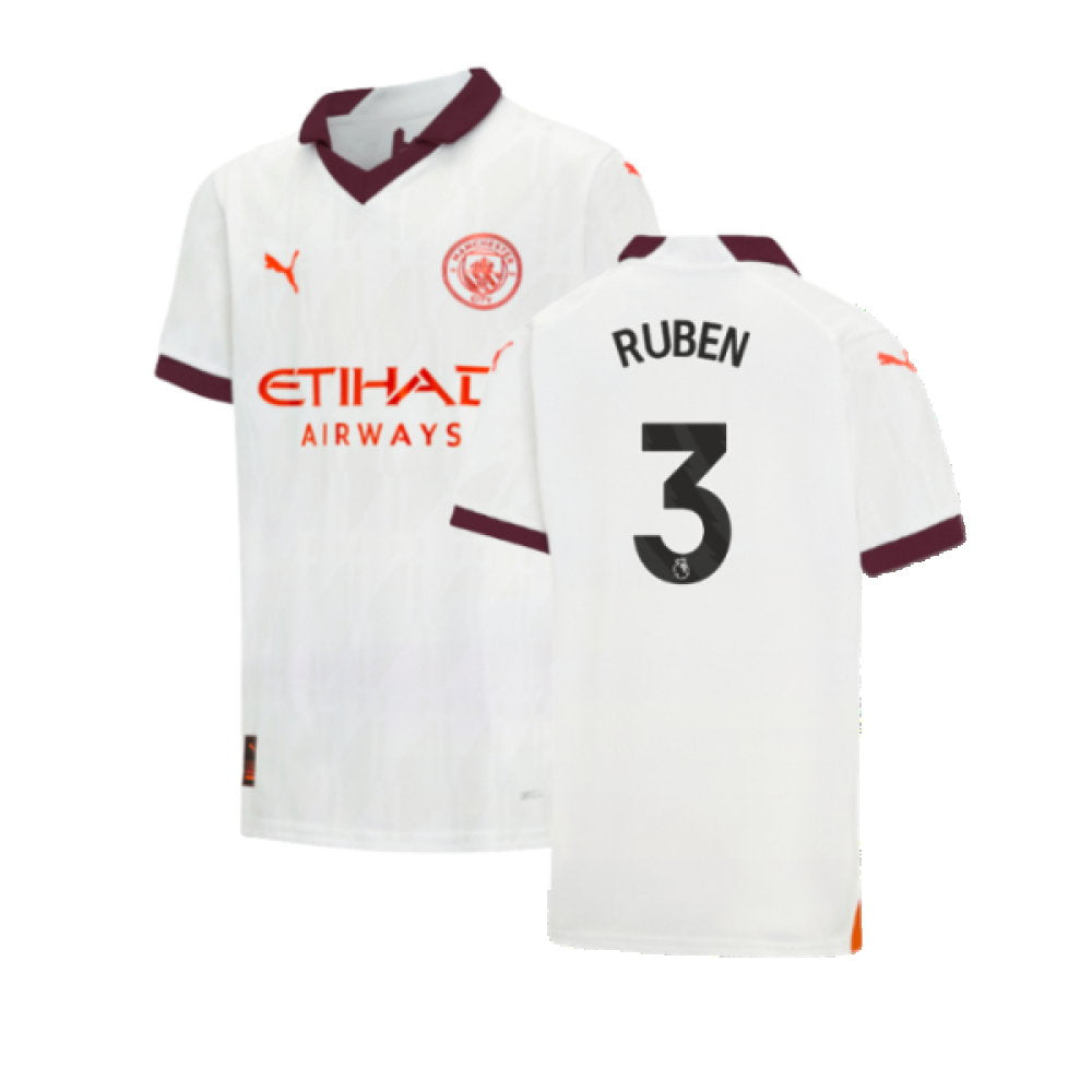 2023-2024 Man City Away Shirt (Kids) (RUBEN 3)_0