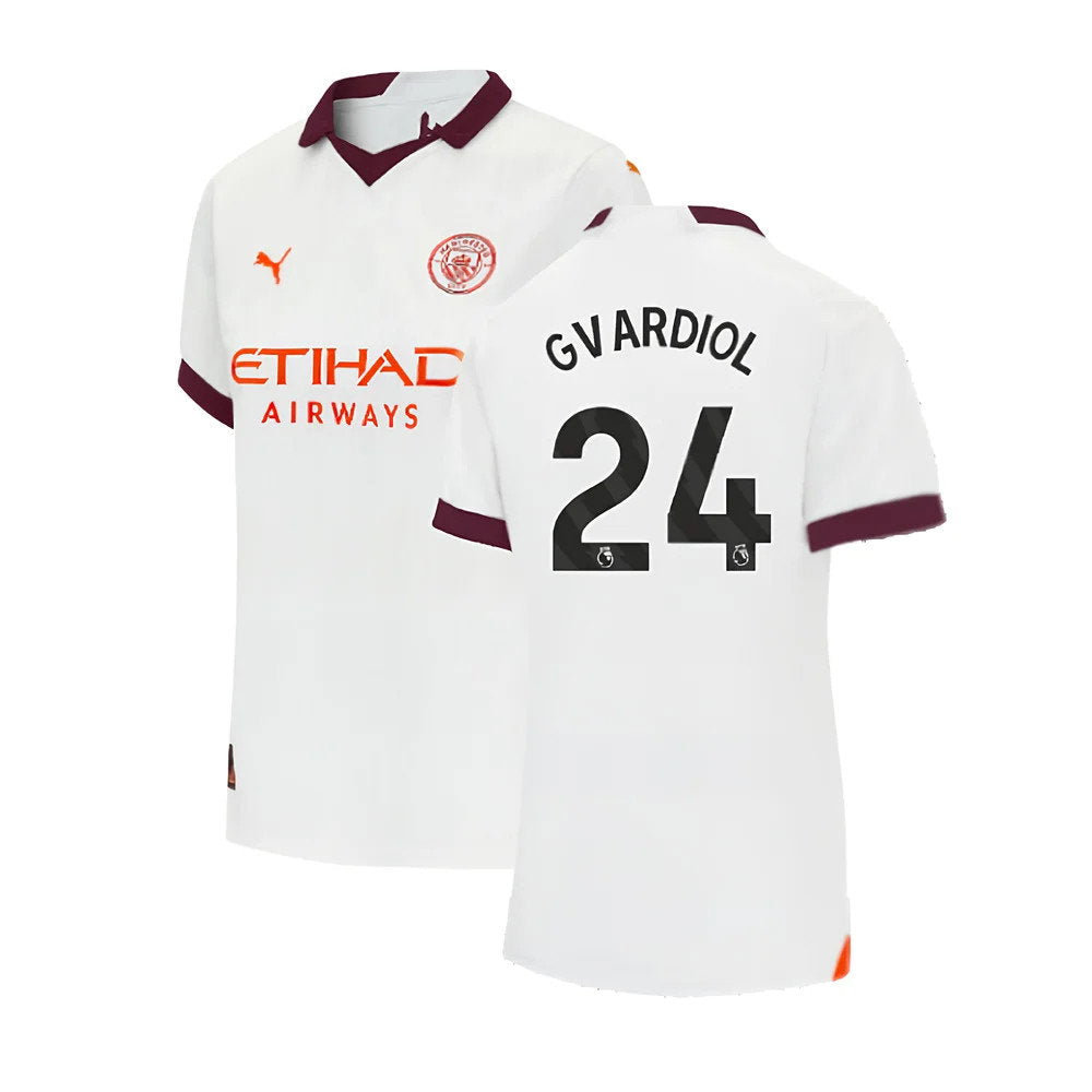 2023-2024 Man City Away Shirt (Ladies) (Gvardiol 24)_0