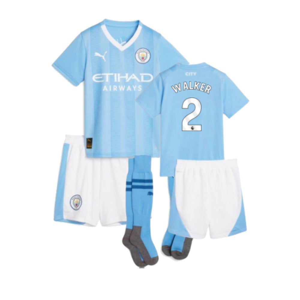 2023-2024 Man City Home Mini Kit (WALKER 2)_0
