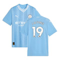 2023-2024 Man City Home Shirt (Kids) (J ALVAREZ 19)_0