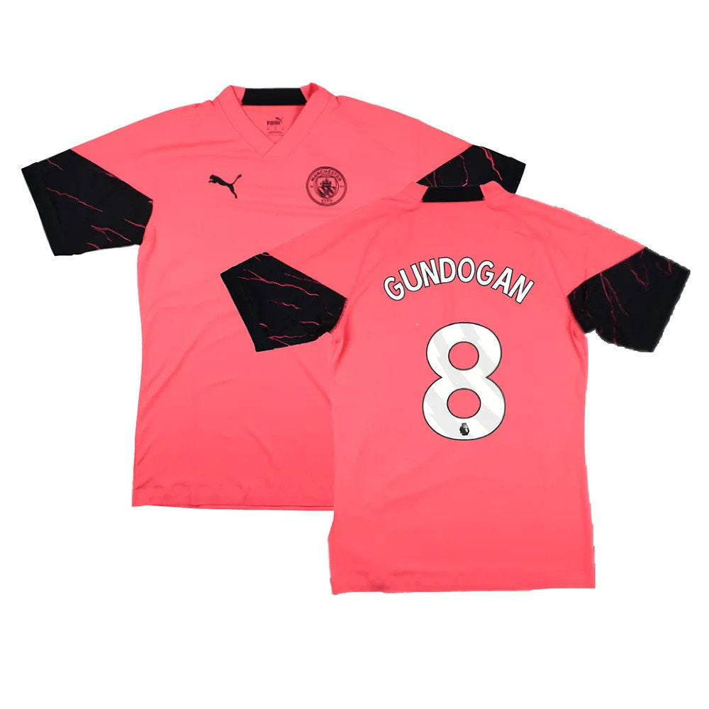 2023-2024 Man City Training Jersey Pro (Sunset Glow) (GUNDOGAN 8)_0