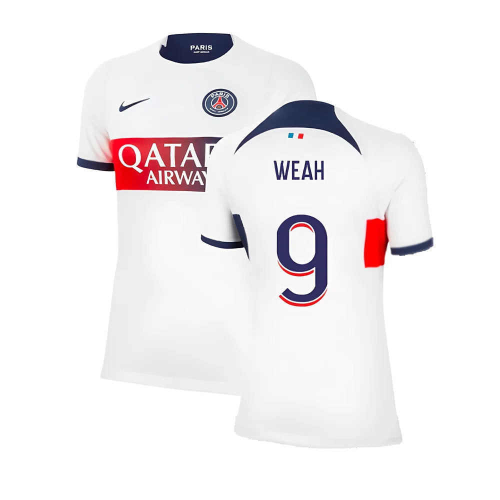 2023-2024 PSG Away Shirt (Womens) (Weah 9)_0