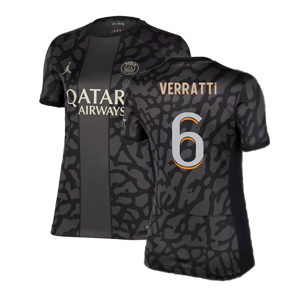 2023-2024 PSG Third Shirt (Womens) (Verratti 6)_0