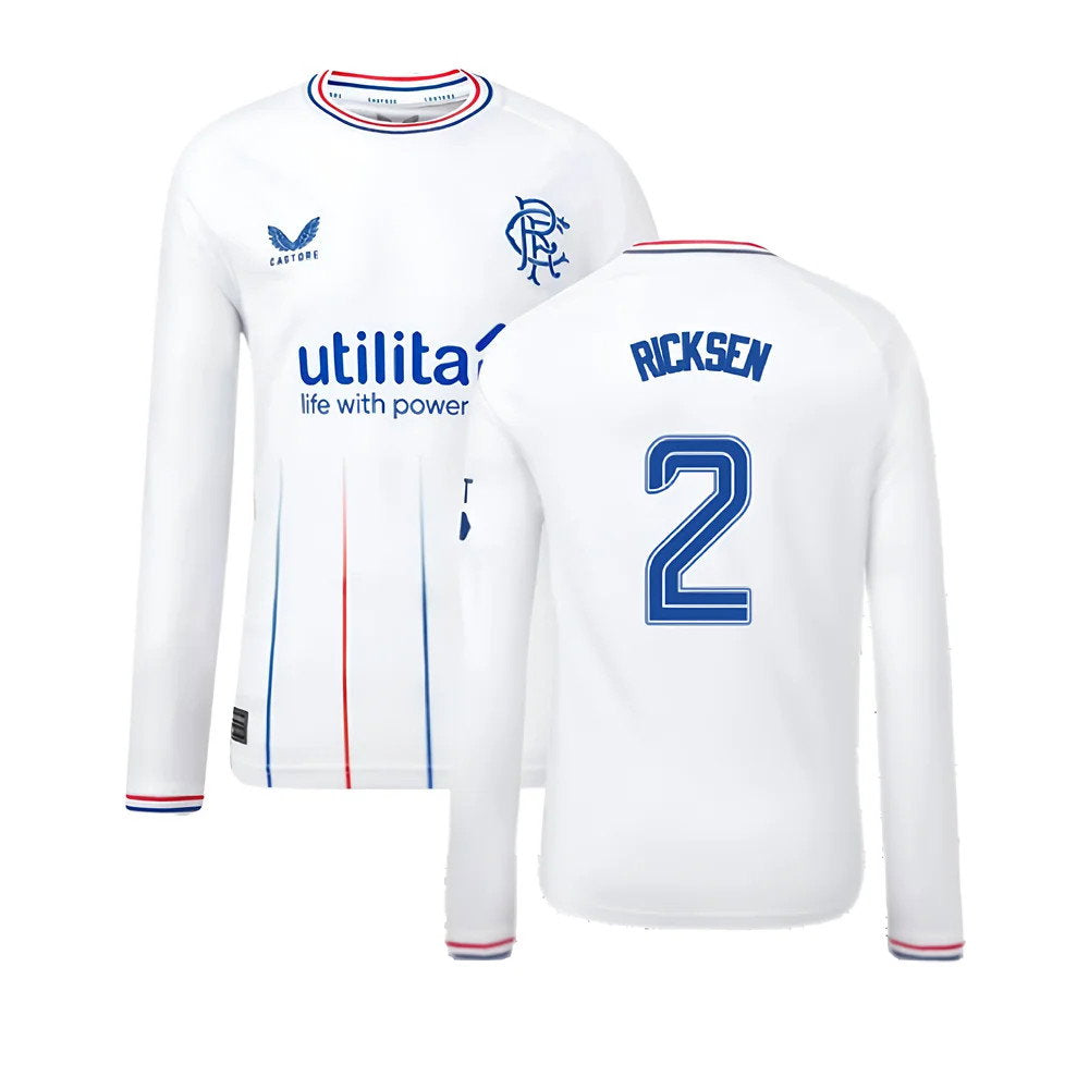 2023-2024 Rangers Away Long Sleeve Shirt (Kids) (Ricksen 2)_0