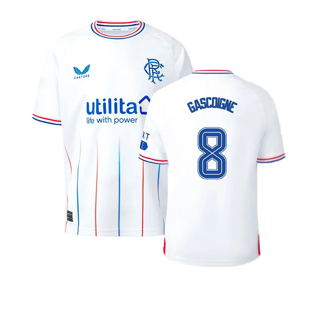 2023-2024 Rangers Away Shirt (Kids) (Gascoigne 8)_0