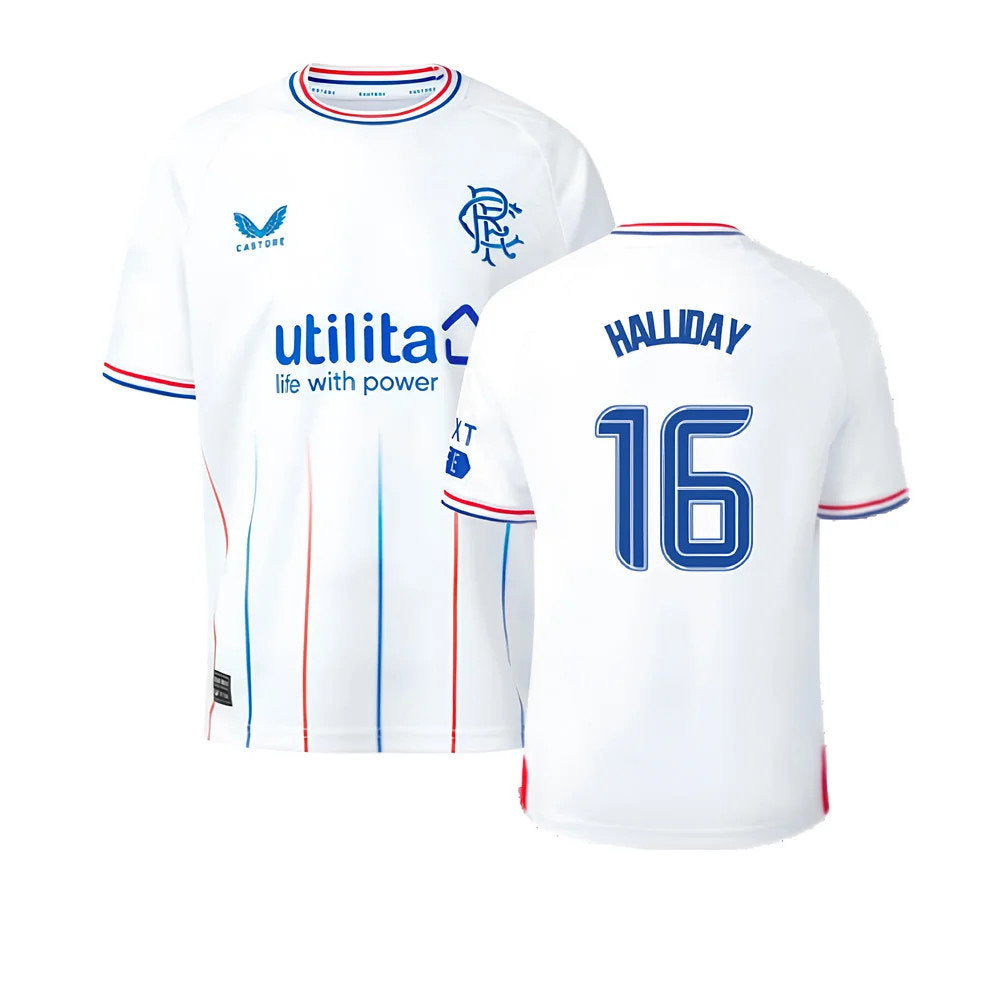 2023-2024 Rangers Away Shirt (Kids) (Halliday 16)_0