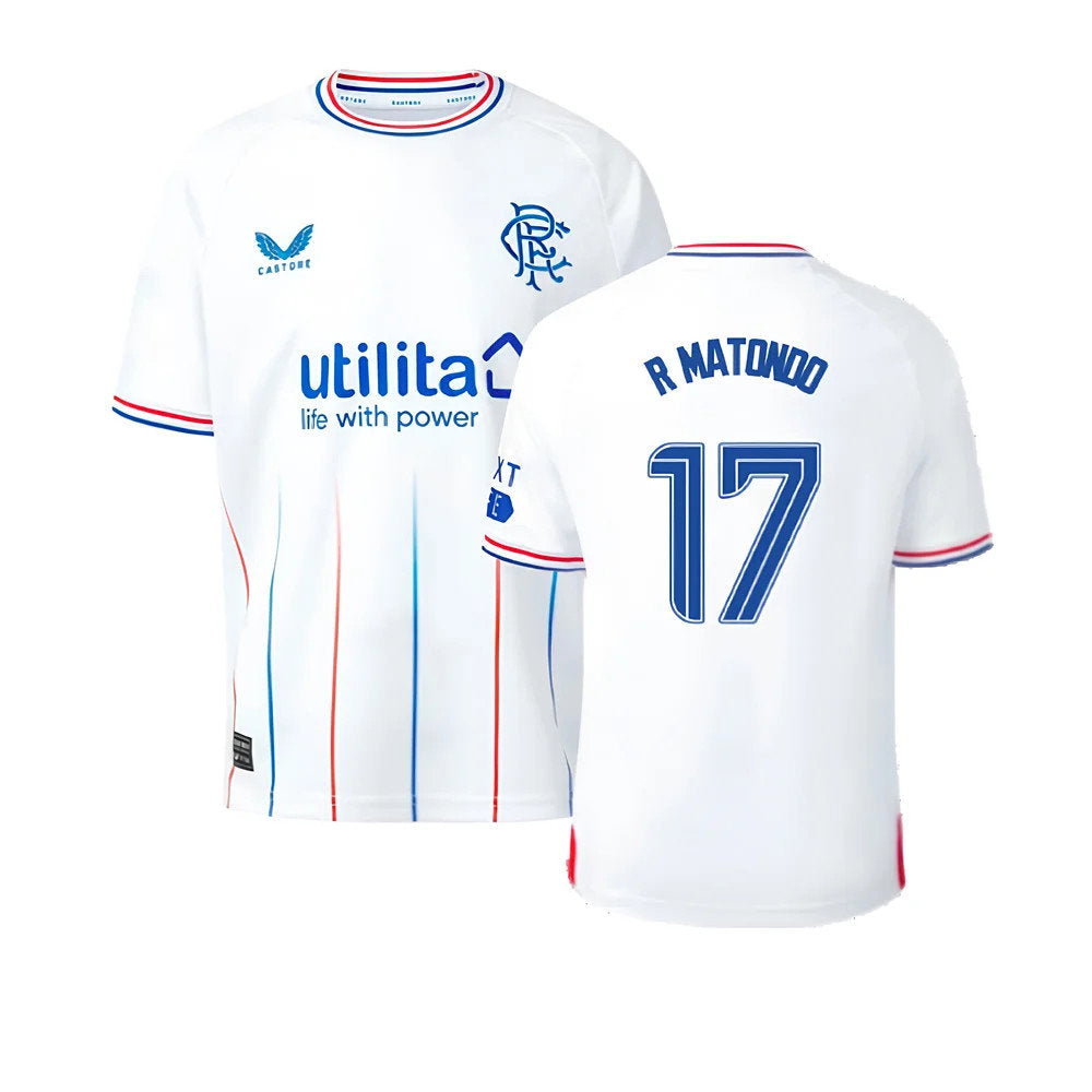 2023-2024 Rangers Away Shirt (Kids) (R Matondo 17)_0