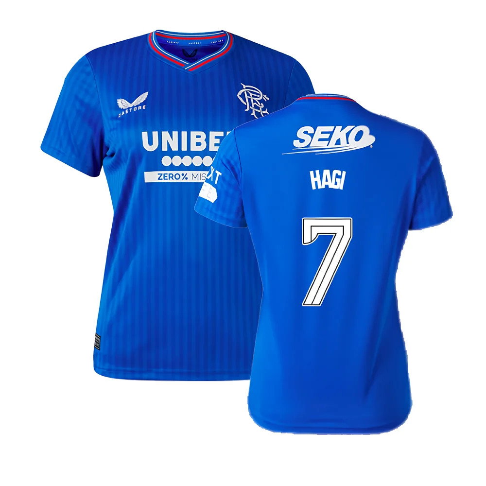 2023-2024 Rangers Home Shirt (Ladies) (Hagi 7)_0