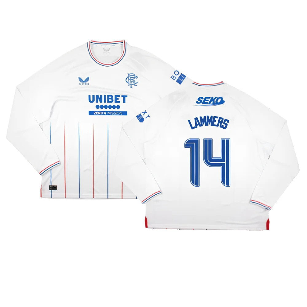 2023-2024 Rangers Long Sleeve Away Shirt (Lammers 14)_0