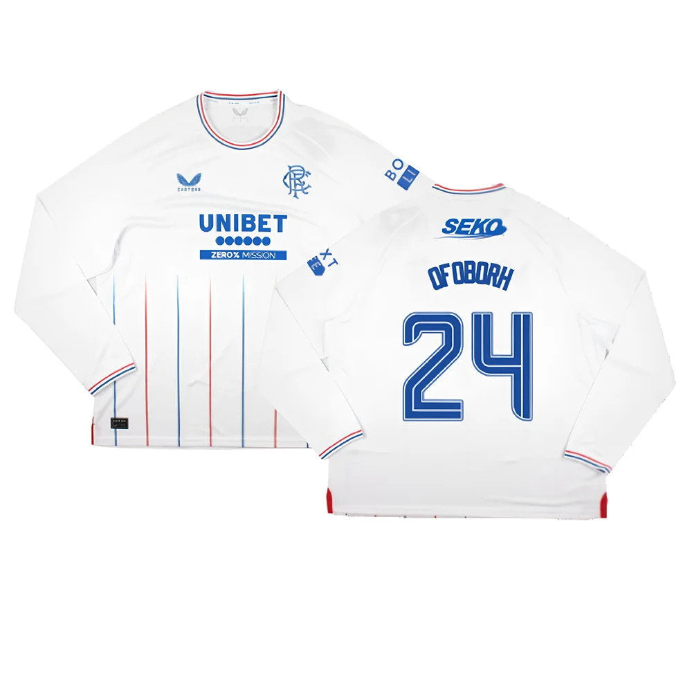 2023-2024 Rangers Long Sleeve Away Shirt (Ofoborh 24)_0
