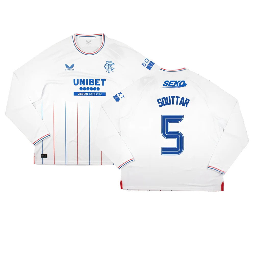 2023-2024 Rangers Long Sleeve Away Shirt (Souttar 5)_0