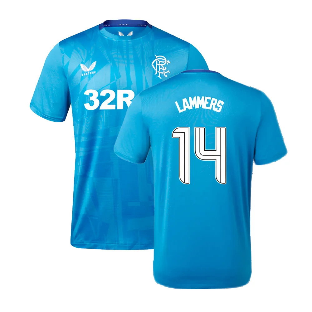 2023-2024 Rangers Players Training Tee (Deep Water) (Lammers 14)_0