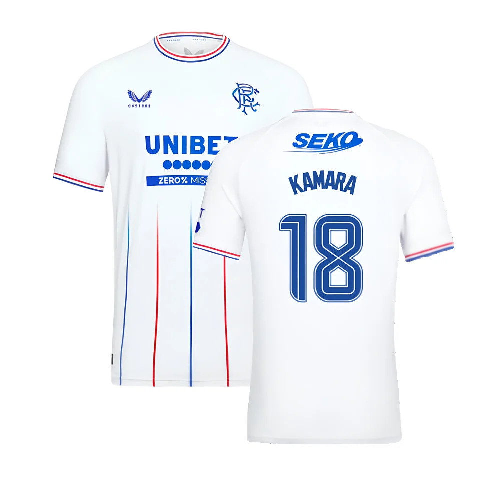 2023-2024 Rangers Pro Authentic Away Shirt (Kamara 18)_0