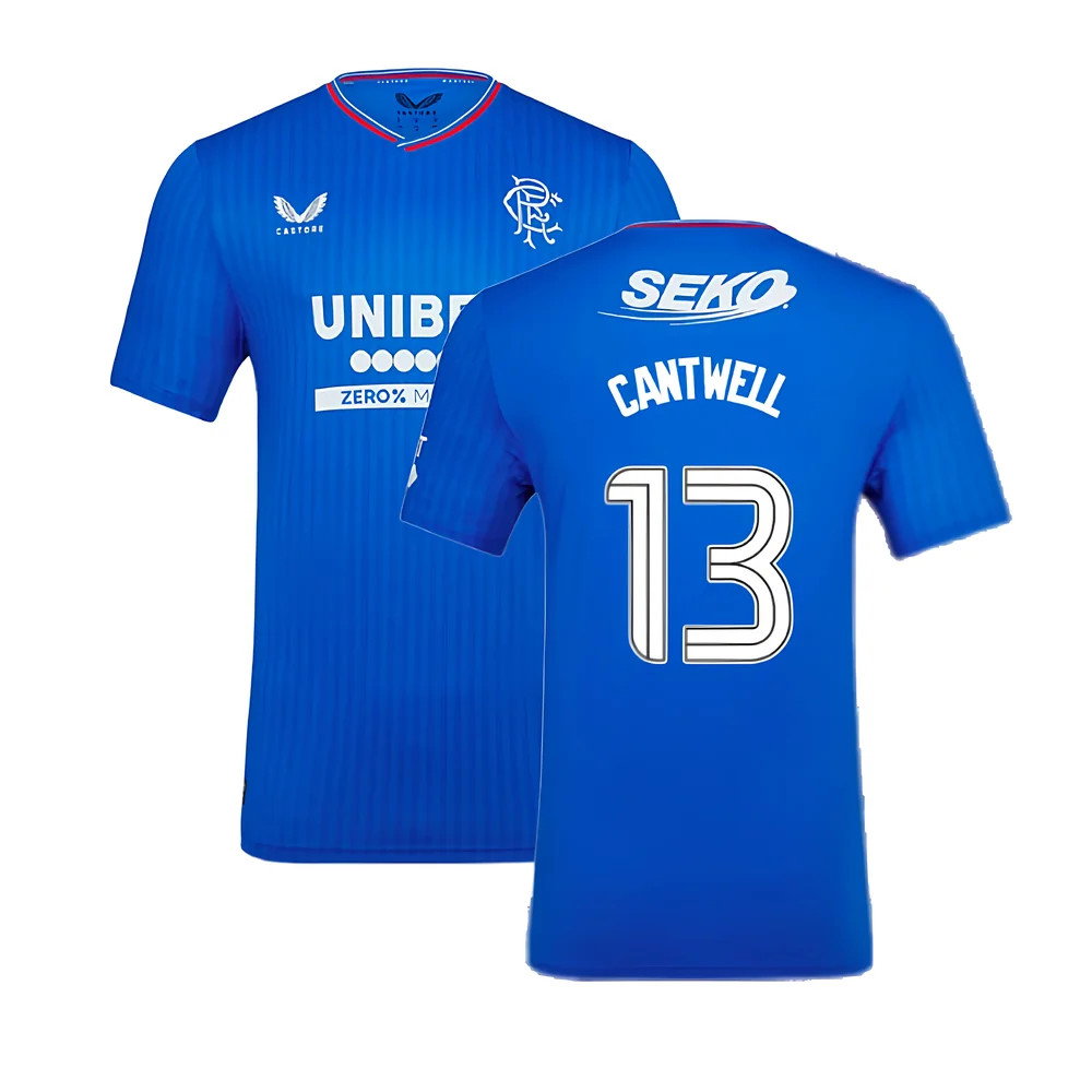 2023-2024 Rangers Pro Authentic Home Shirt (Cantwell 13)_0