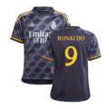 2023-2024 Real Madrid Away Shirt (Kids) (Ronaldo 9)_0