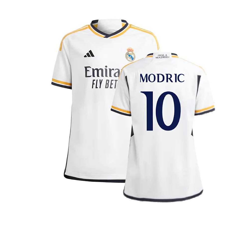 2023-2024 Real Madrid Home Shirt (Kids) (Modric 10)_0