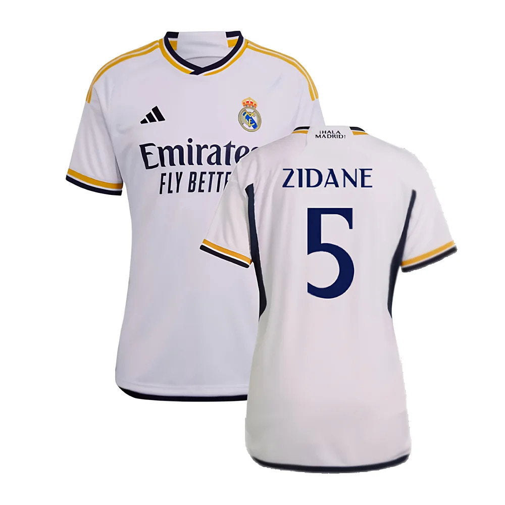 2023-2024 Real Madrid Home Shirt (Ladies) (Zidane 5)_0