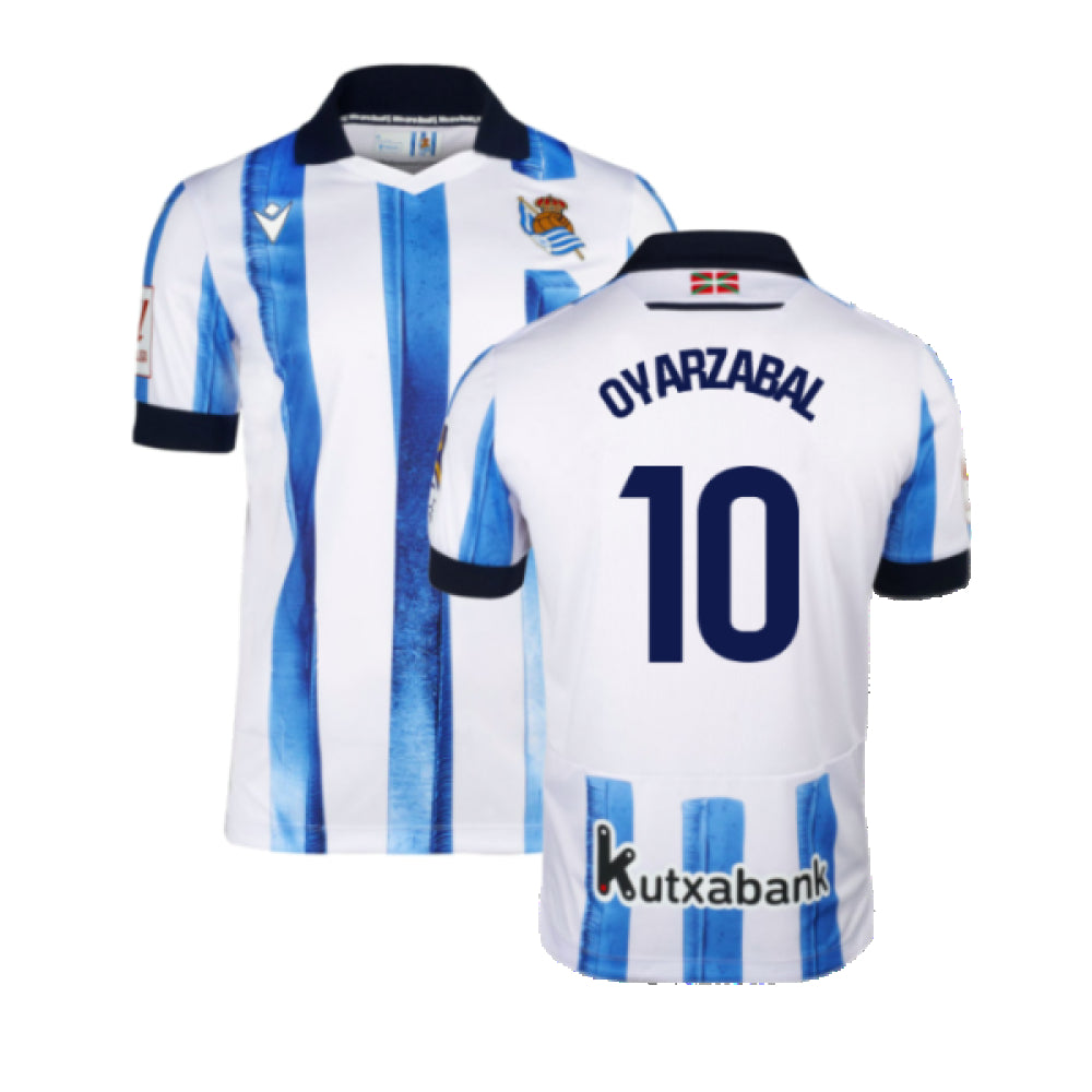 2023-2024 Real Sociedad Home Shirt (Oyarzabal 10)_0