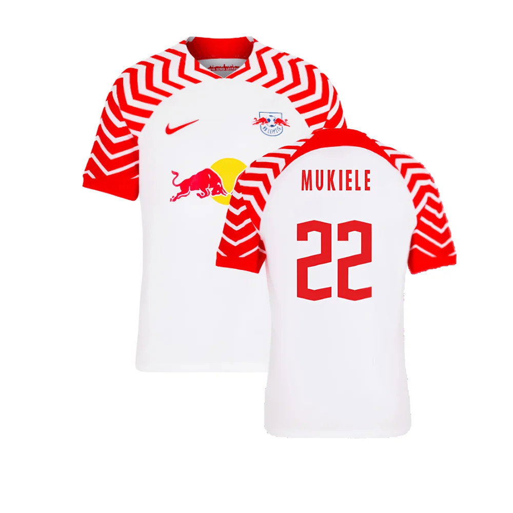 2023-2024 Red Bull Leipzig Home Shirt (Mukiele 22)_0