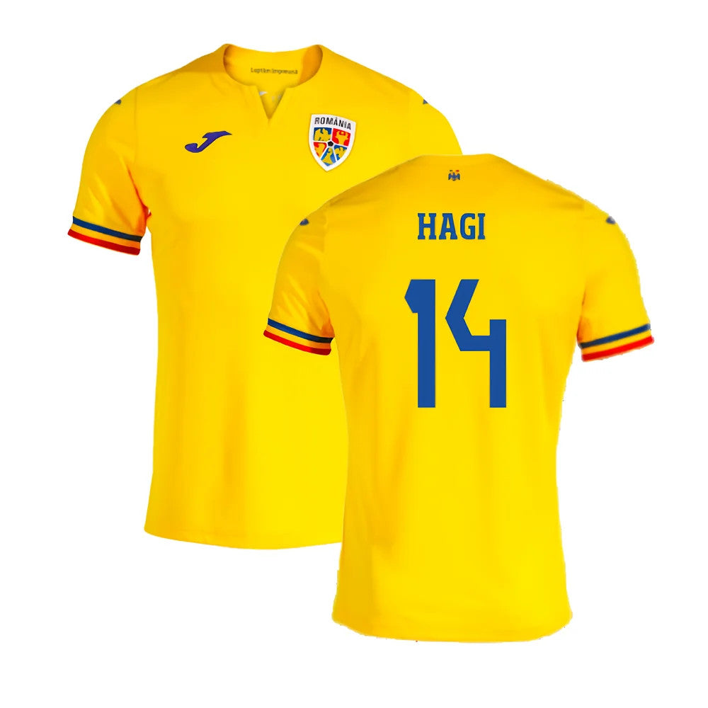 2023-2024 Romania Home Shirt (HAGI 14)_0