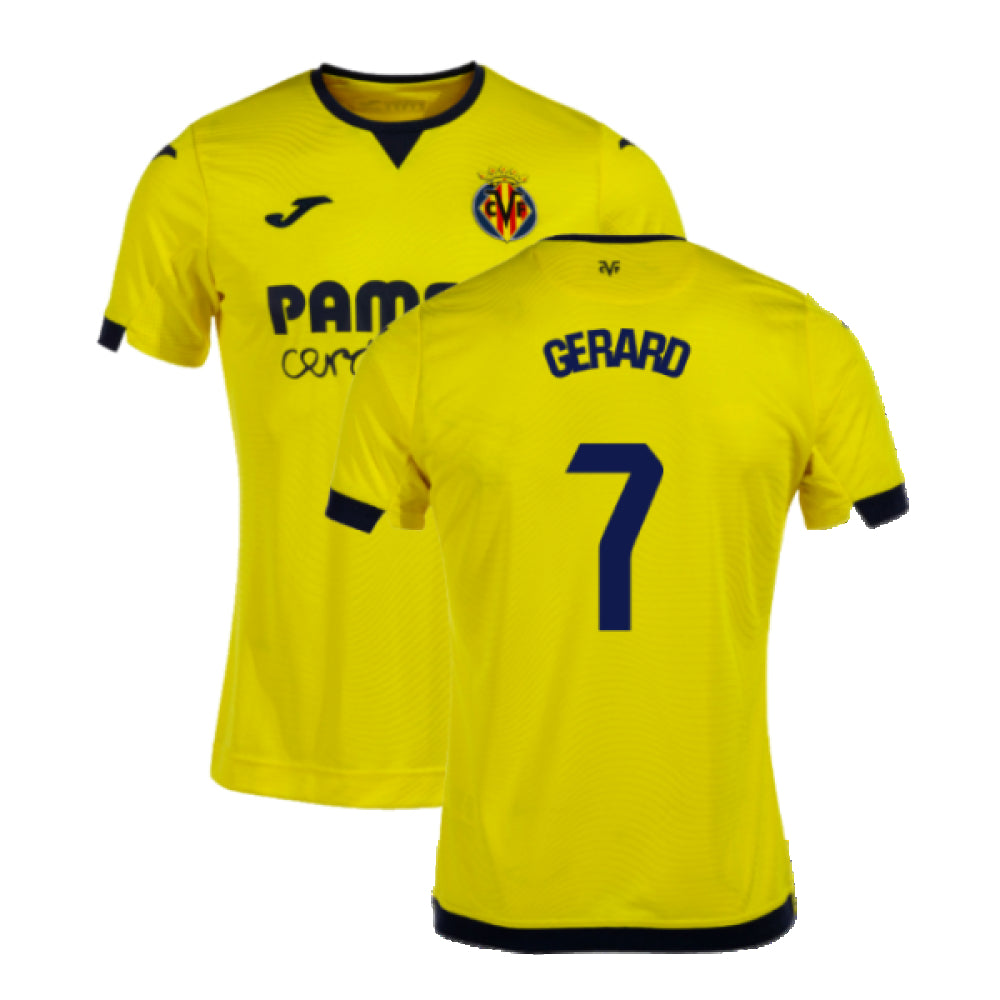 2023-2024 Villarreal Home Shirt (Gerard 7)_0