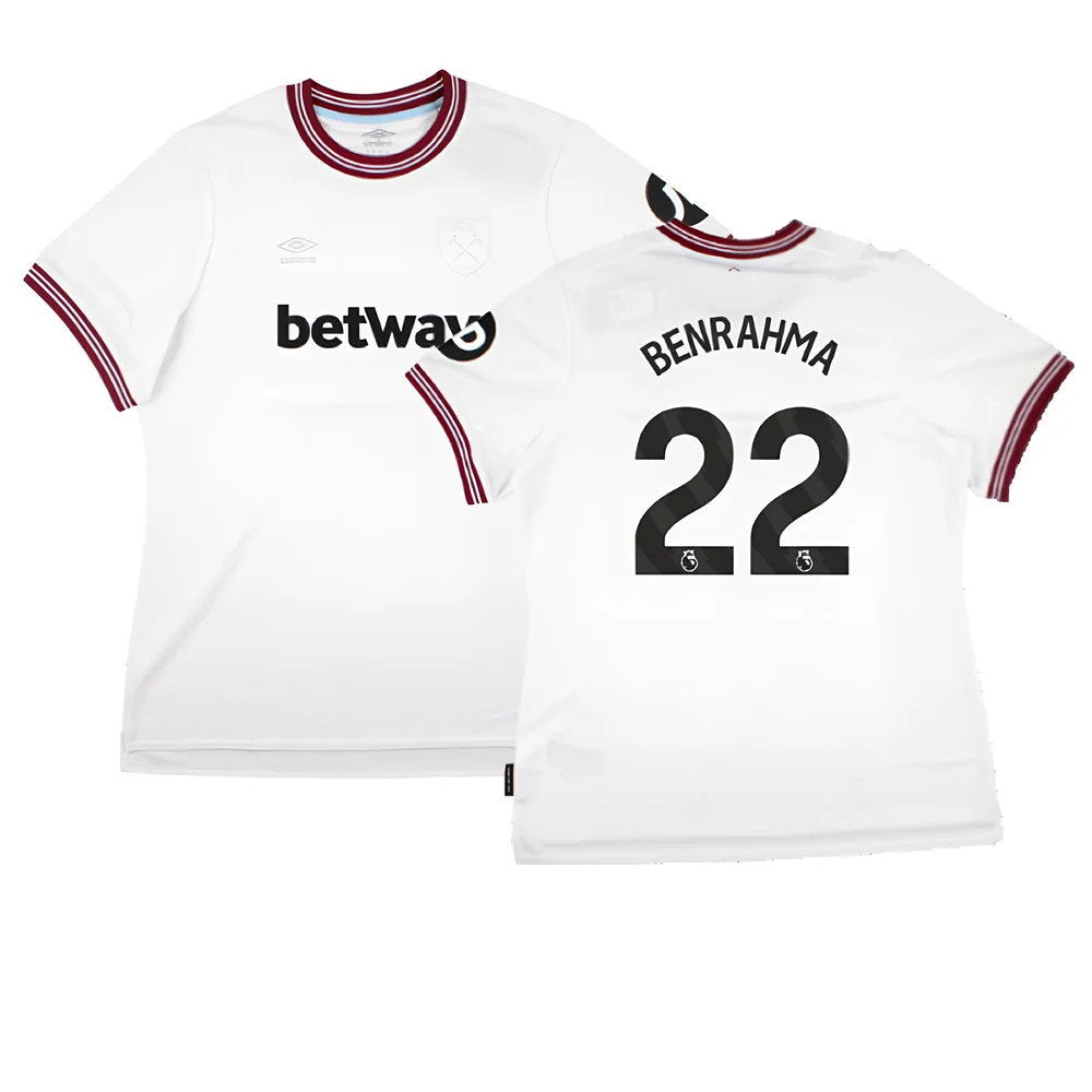 2023-2024 West Ham United Away Shirt (Ladies) (BENRAHMA 22)_0