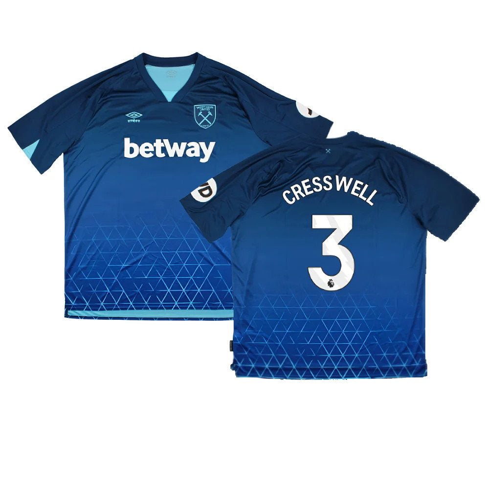 2023-2024 West Ham United Third Shirt (CRESSWELL 3)_0
