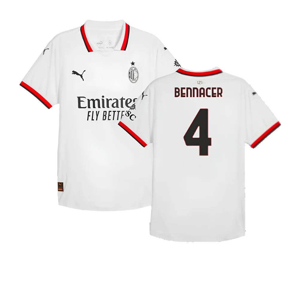 2024-2025 AC Milan Away Authentic Shirt (Bennacer 4)_0