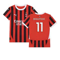 2024-2025 AC Milan Home Shirt (Kids) (Ibrahimovic 11)_0