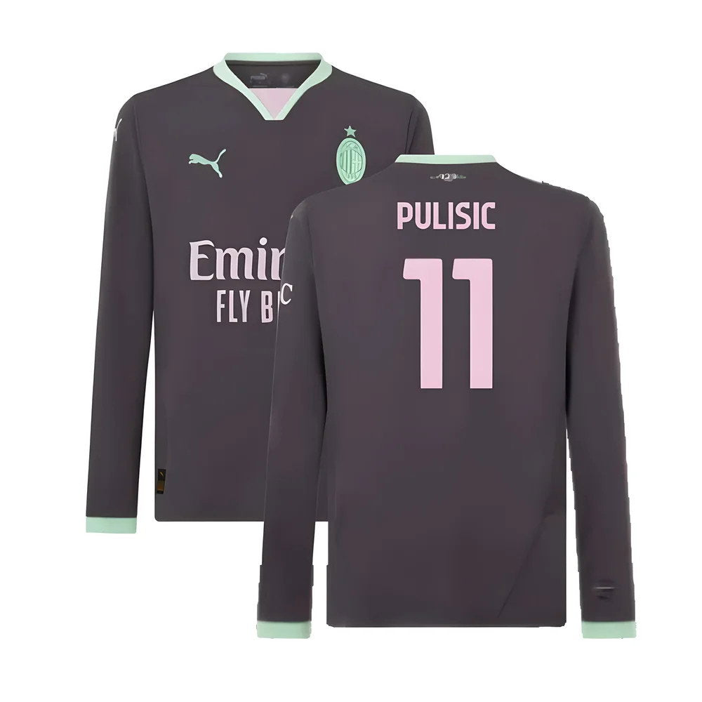 2024-2025 AC Milan Third Long Sleeve Shirt (Pulisic 11)_0