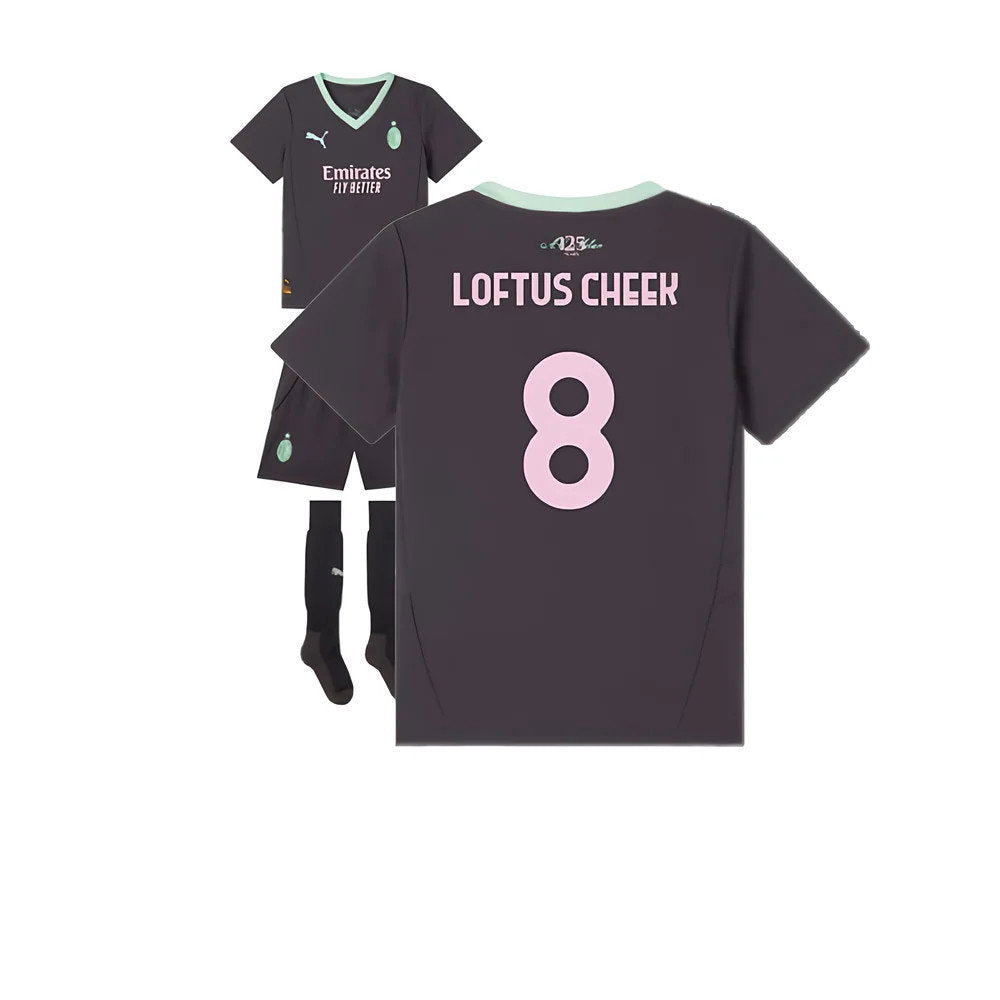 2024-2025 AC Milan Third Mini Kit (Loftus Cheek 8)_0