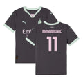 2024-2025 AC Milan Third Shirt (Kids) (Ibrahimovic 11)_0