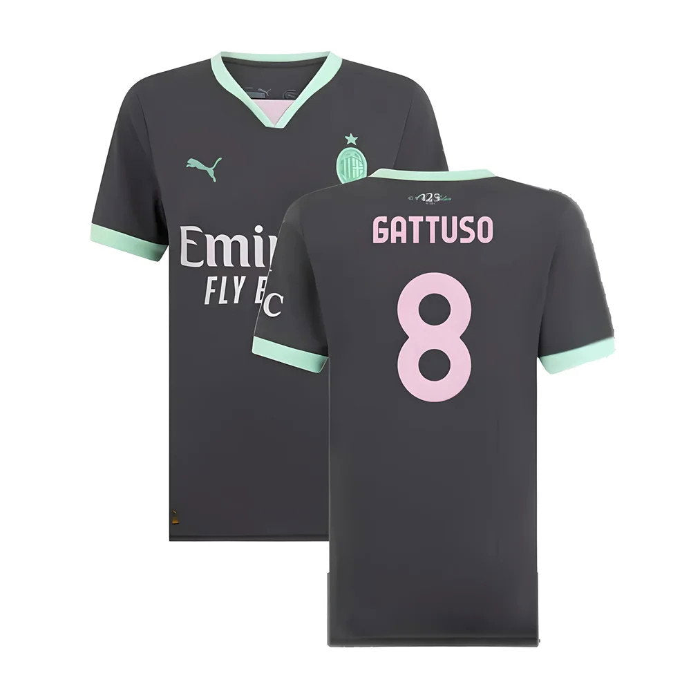 2024-2025 AC Milan Third Shirt (Womens) (Gattuso 8)_0