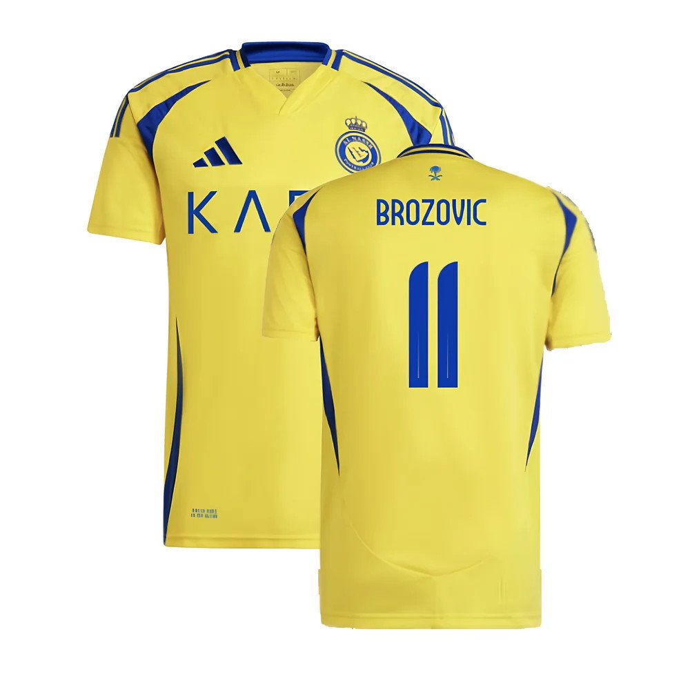 2024-2025 Al Nassr Home Shirt (Brozovic 11)_0