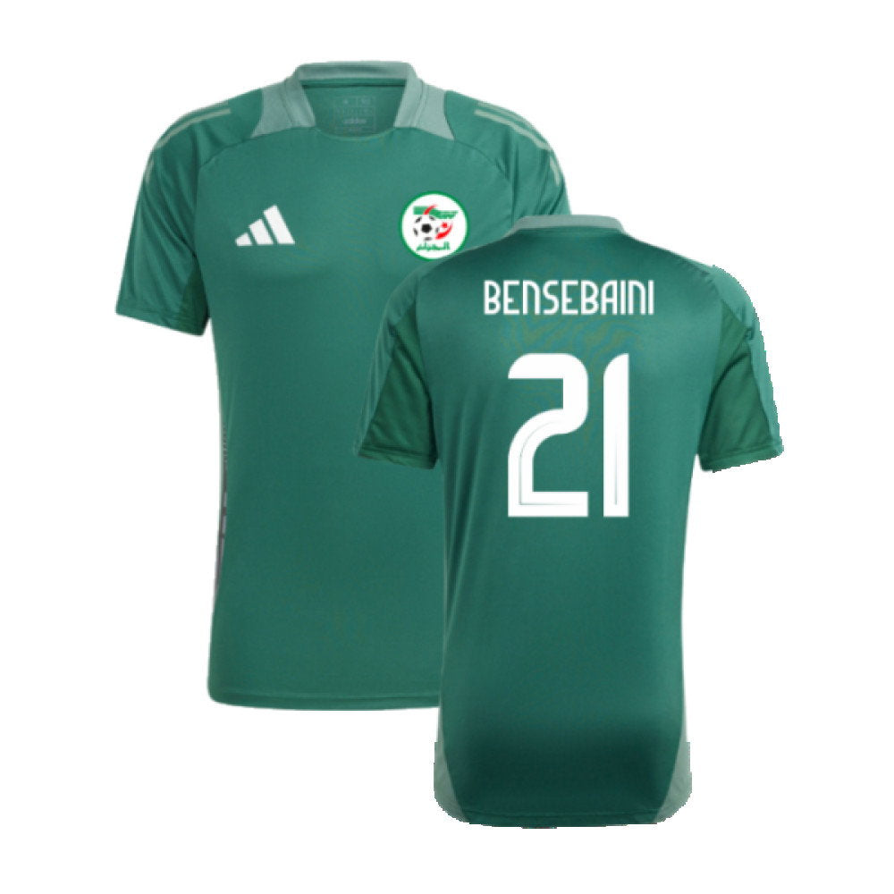 2024-2025 Algeria Training Jersey (Green) (Bensebaini 21)_0